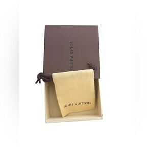 LOUIS VUITTON Jewelry Dustbag & Box